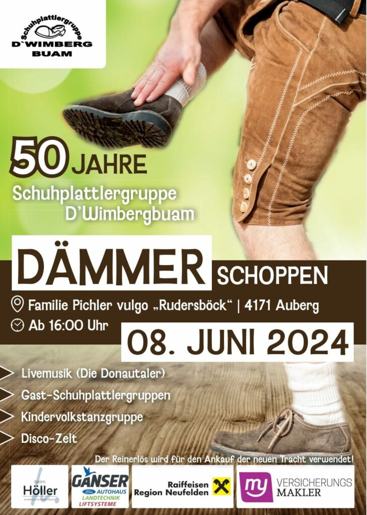 50 Jahre Schuhplattler D'Wimbergbuam